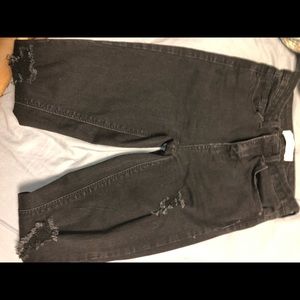 Black skinny jeans